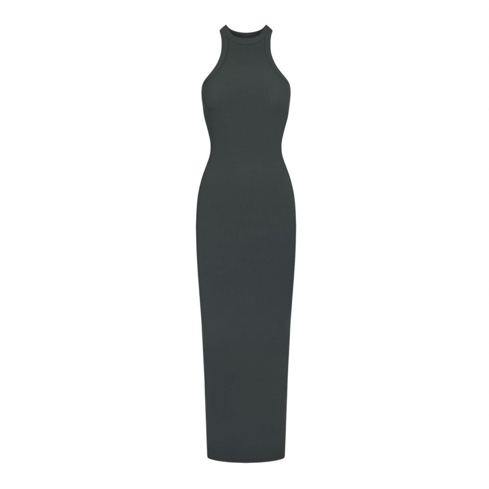 NBW SKIMS TANK long olive green size L  Dress w/ tags